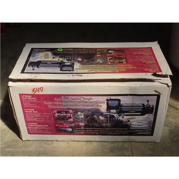 "Super Winch" 4x4 Winch - Model: LP8500