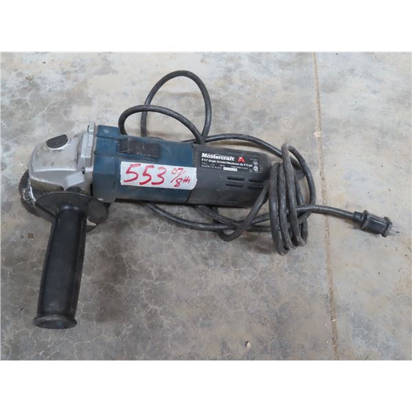 Mastercraft 4.5" Angle Grinder