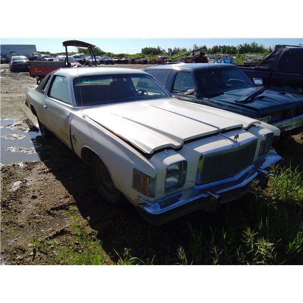 1979 Chrysler Cordoba  NO Key as is  VIN SS22K9R140454