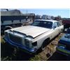 Image 2 : 1979 Chrysler Cordoba  NO Key as is  VIN SS22K9R140454