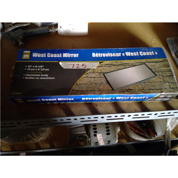 Power fist west coast mirror in original packaging