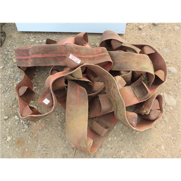 Conveyor Belt with metal scoops - 5"W x 40.5"L