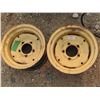 Image 1 : 2 Round Baler Rims 15"