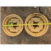 Image 2 : 2 Round Baler Rims 15"