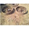 Image 2 : 2 steel wheels ( 38.25 " diameter)