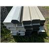 Image 4 : Aluminum and plastic downspouts (new) 3" X 4" rectangle, 10 ft long