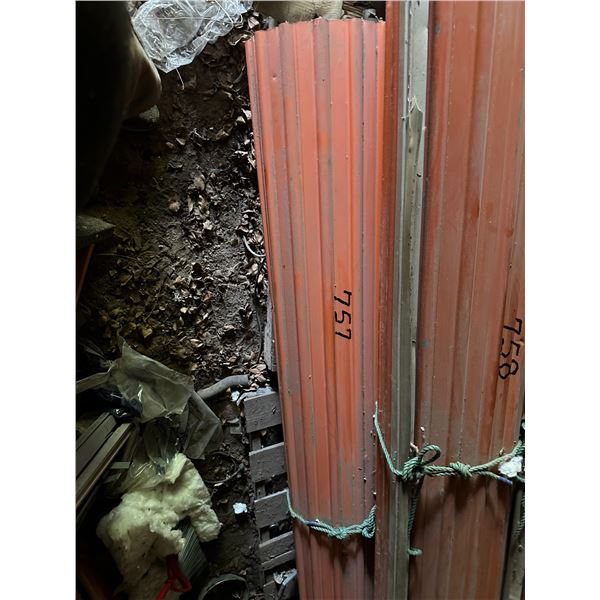 Roll up storage door with springs no track 8' X 8'