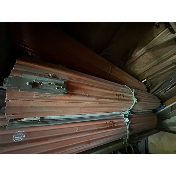 Roll up storage door with springs no track 8' X 8'