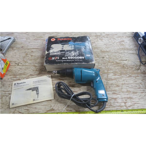 makita electric drywall screwdriver