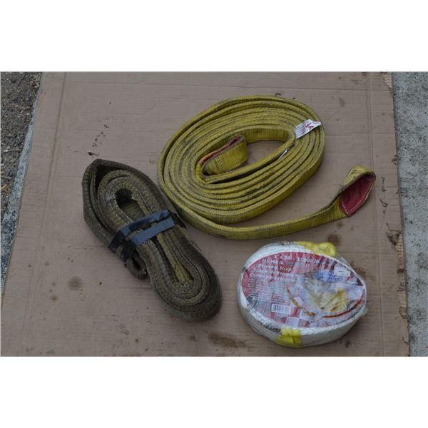 3-20ft tow straps