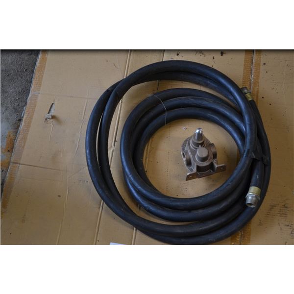 Gear pump and hose