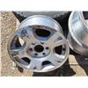 Image 7 : Set of 4 Truck Rims with Chev Truck Hubcaps & P265/70R17 113T Goodyear tire