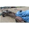 Image 4 : 1951 International Harvest 1 Ton Engine and Chassis - 6 cyl, PTO and Hoist - needs work