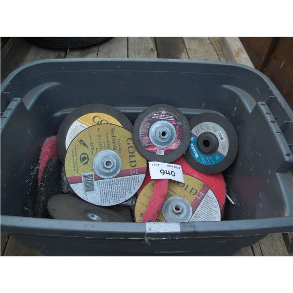 Assorted Grinding discs