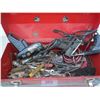 Image 2 : Metal tool box with assorted tools