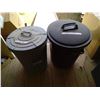 Image 1 : 2 garbage cans
