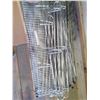 Image 3 : metal 6 shelf storage unit (shelves 18 X 47.5")