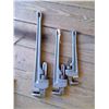 Image 1 : 3 pipe wrenches