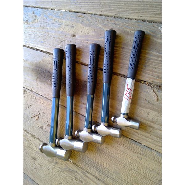 5 ball-peen hammers