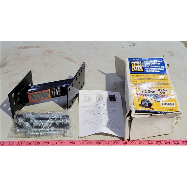 PowerFist Trailer Spare Tire Carrier - Opened, looks unused