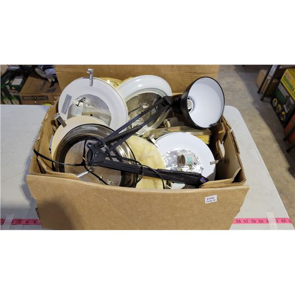 Box of Light Fixtures