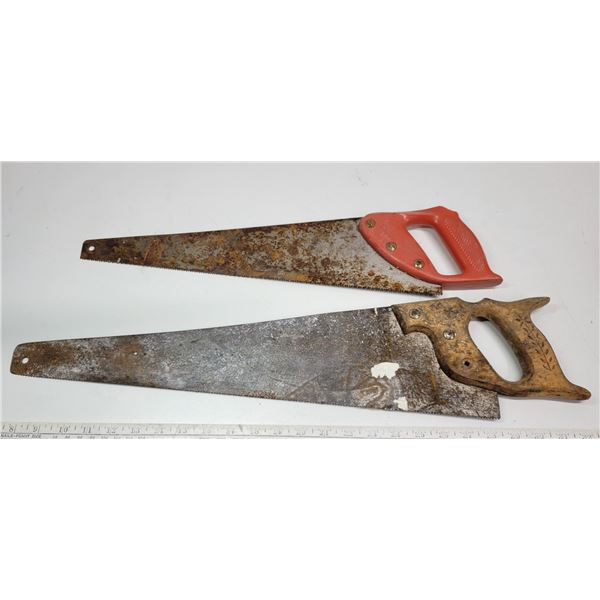 2 Vintage Saws