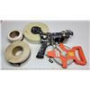 Image 1 : Large Tape Gun with Tapes and 100FT Measuring Tape