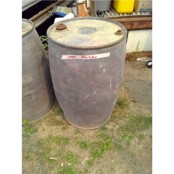 approx. 45 gallon imperial oil LTD 66 barrel