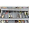 Image 4 : tackle box with assorted fishing tackle