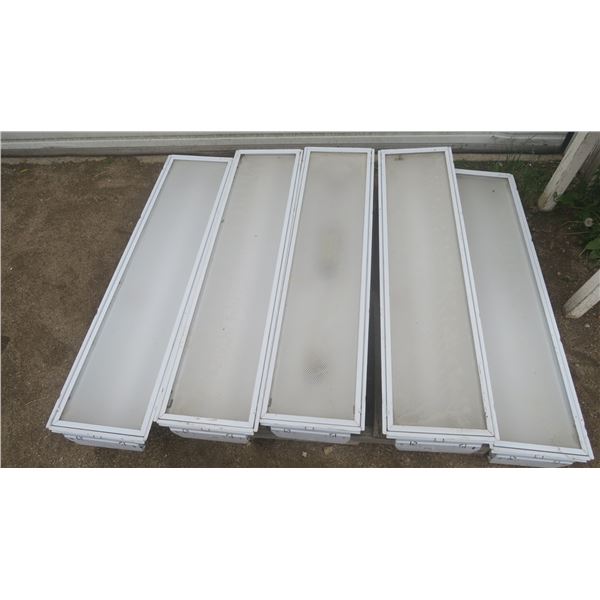 5 halogen roof light fixtures - 48"x12"