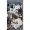 Image 4 : bucket of assorted plumbing - sink, faucet, fittings, etc.