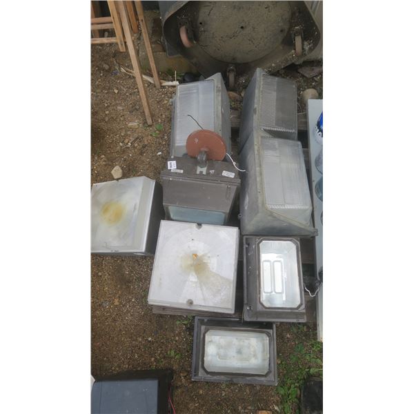 lot of light fixtures