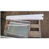 Image 4 : pallet of glass, light fixture frames, etc.