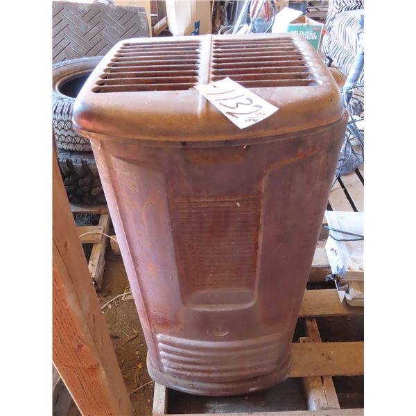 Coleman oil burning heater 16.5"x 16.5"x 34"