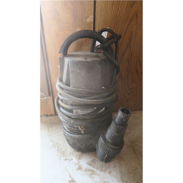 Mastercraft submersible pond and fountain pump