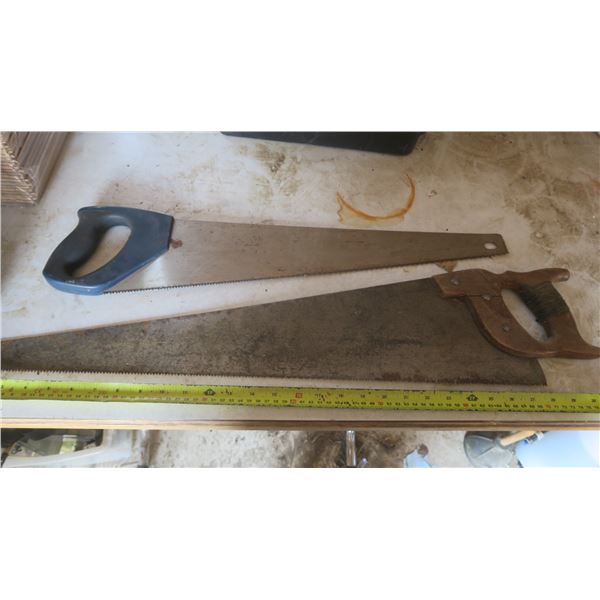 2 handsaws