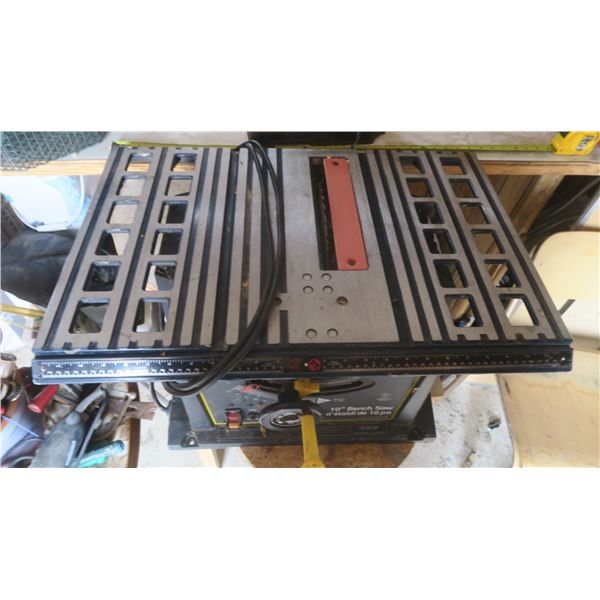 mastercraft table saw