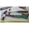 Image 2 : 2 hammers, spokeshave, saw and prybar
