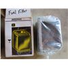 Image 3 : 3 John Deere parts: Fuel filter element, Fuel filter AR50041, & Light casing