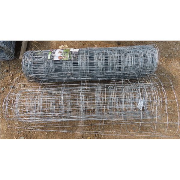 51" H Roll of Tough Strand Square Knot fencing