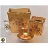 Image 1 : CROSCILL SET OF 3 BATHROOM ACCESSORIES