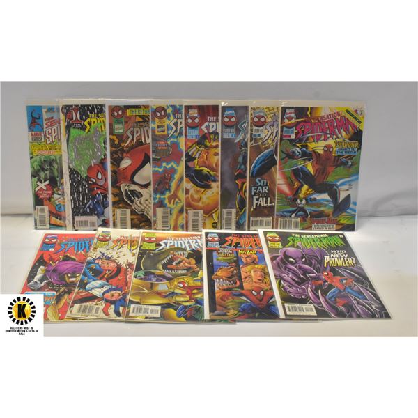 MARVEL SENSATIONAL SPIDERMAN #0-16 COMIC LOT