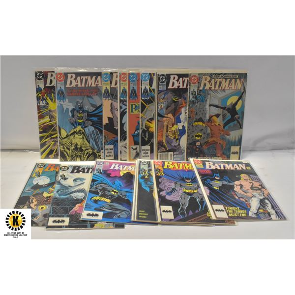 DC BATMAN #443-469 COMIC LOT