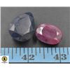 Image 1 : #79-RUBY & SAPPHIRE GEMSTONE 107.60CT
