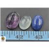 Image 1 : #198-AMETHYST, PRENITE,LAPIZ LAZULI 79.95CT
