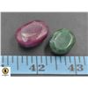 Image 1 : #111-EMERALD & RUBY GEMSTONE 72.88CT