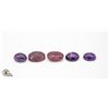 #83-GENUINE RUBY, AMETHYST  GEMSTONE68.05CT