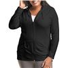 Image 1 : NEW JUST MY SIZE WOMEN'S FULL ZIP JERSEY HOODIE