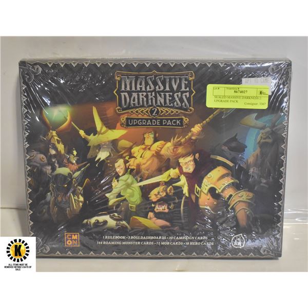 SEALED MASSIVE DARKNESS 2: UPGRADE PACK