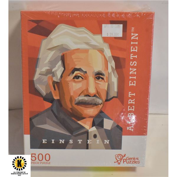 SEALED SCIENTIST JIGSAW PUZZLE SERIES